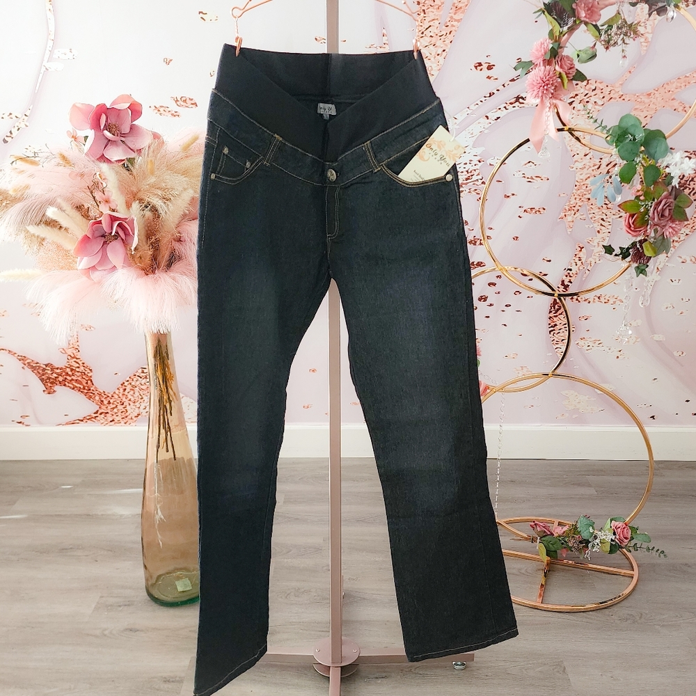 Black maternity jeans size S
